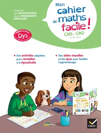 Mathématiques CM1-CM2 Mon cahier de maths facile !